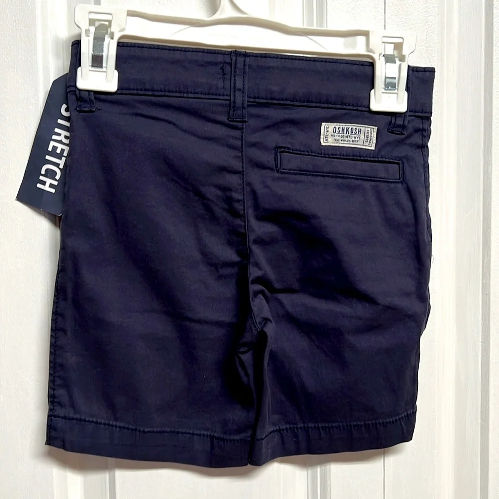 Oshkosh B’gosh Navy Blue 3 Pocket Boys Shorts Size 3T NWT